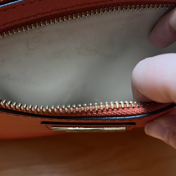 SALE Orange Calvin Klein Wristlet - Picture 4 of 7